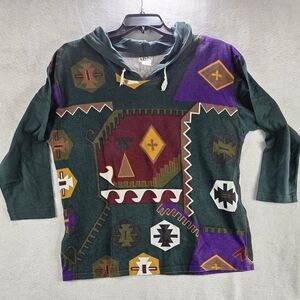 ViVI Multicolor Geometric Pattern Shirt